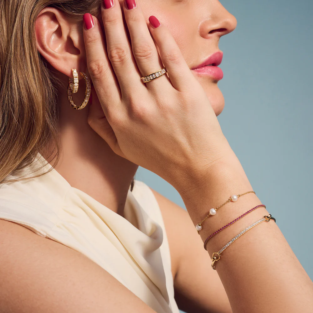 Sif Jakobs Jewellery Armbånd Ellera 18 kt. forgyldt - Billede 13