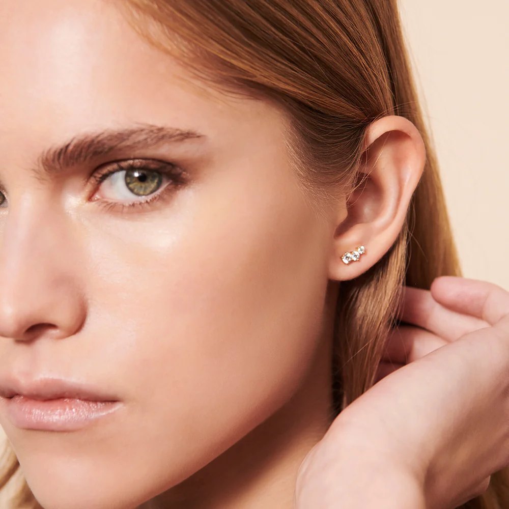 Sif Jakobs Jewellery Øreringe Belluno Piccolo 18 kt. forgyldt - Billede 2