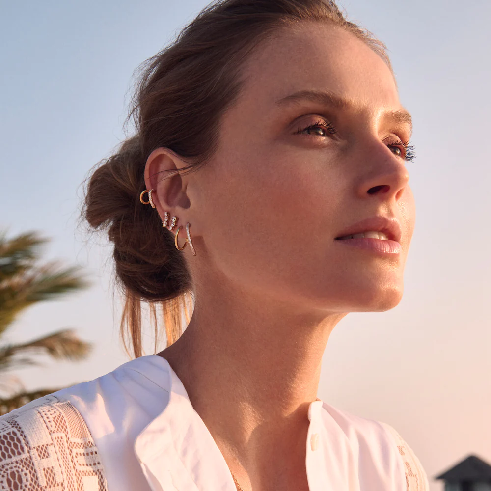 Sif Jakobs Jewellery Øreringe Belluno Piccolo 925 sterling sølv - Billede 2