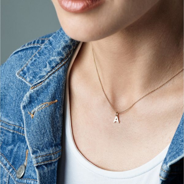 Nuran Bogstav Vedhæng S - Billede 2