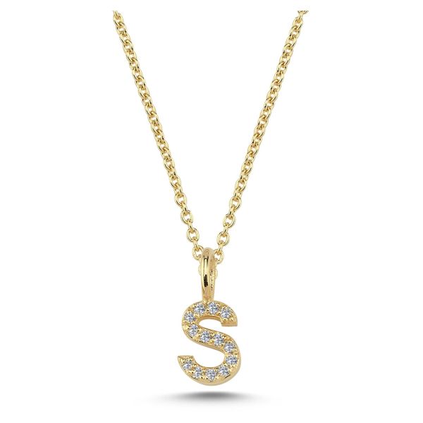 Nuran Pave Bogstav Vedhæng S