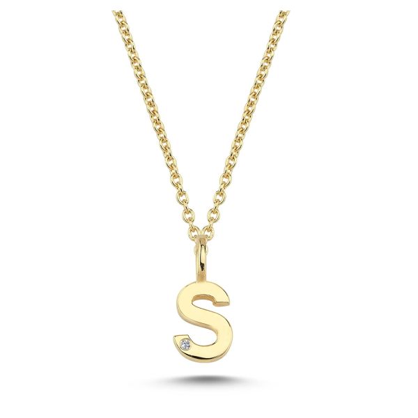 Nuran Bogstav Vedhæng S